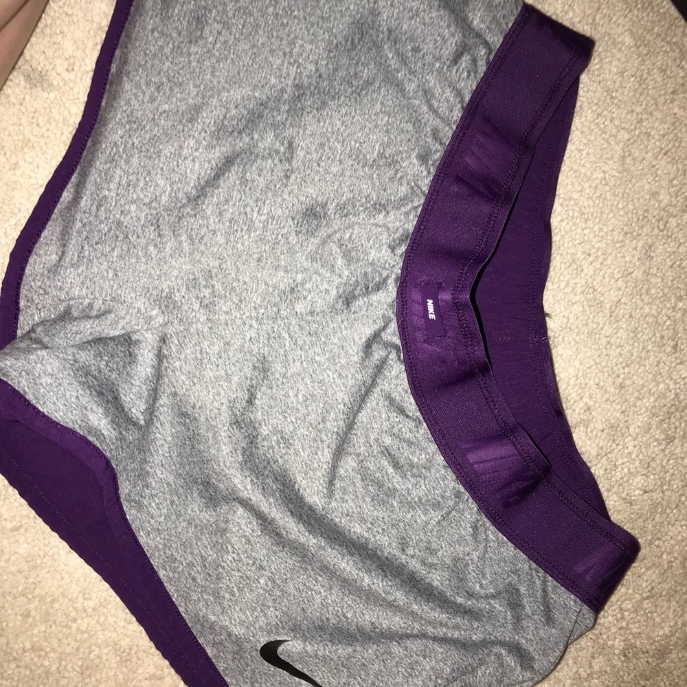 Nike purple shorts